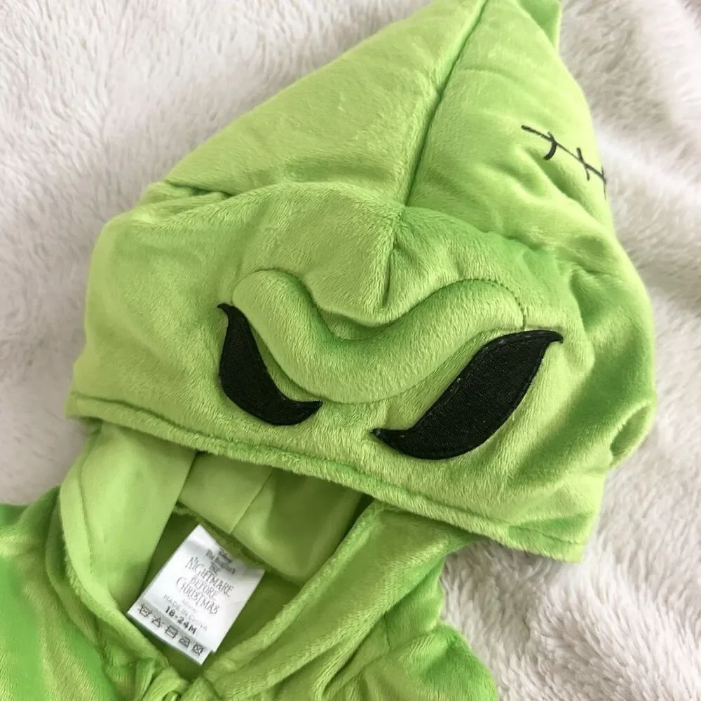 Spirit Halloween Oogie Boogie Jumpsuit Infant Costume 18-24 Months NBC Nightmare